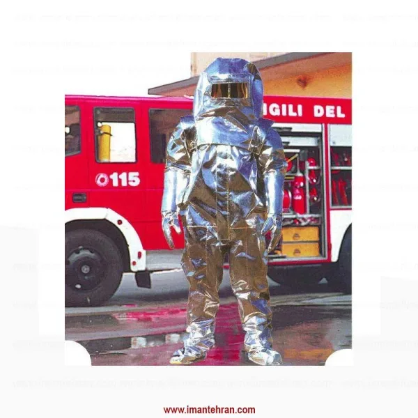 0لباس نسوز آلومینیومی برای تماس با آتش مدل BETA–5 jpg