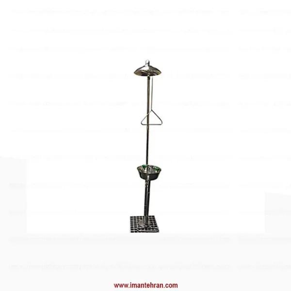 دوش و چشم شوی تمام استیل نیم پدالی مدل SP SS 502 450 jpg