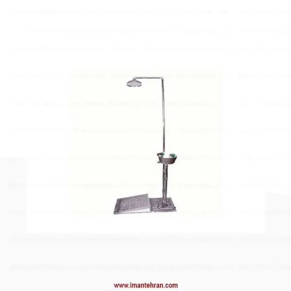 دوش و چشم شوی پدالی تمام استنلس استیل مدل PSS 502 450 jpg